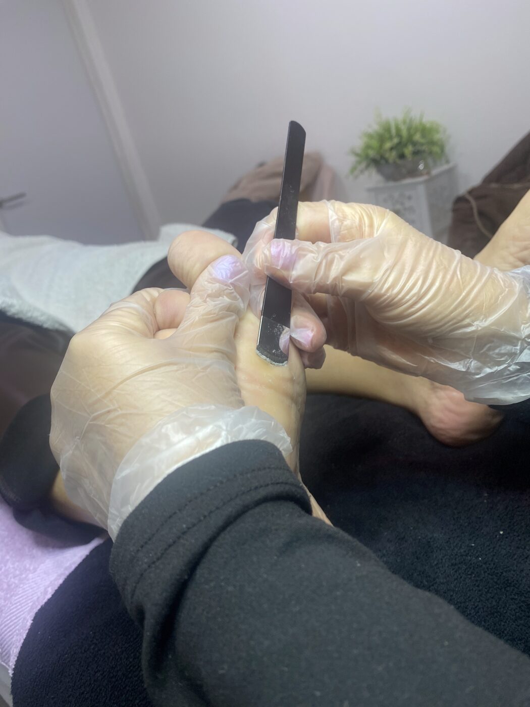 Tratamiento de podología profesional en SPAmy